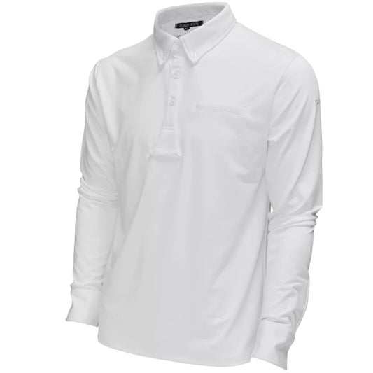 Polo de Concours Homme Urbano ML Flags&Cup Blanc