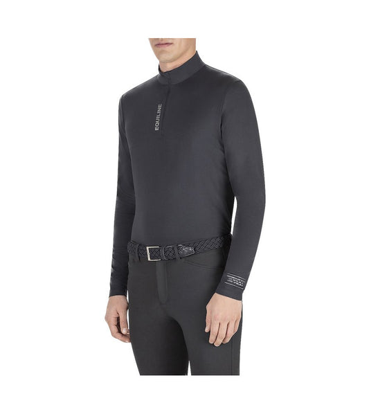 Sous Pull Equiline Noir Homme