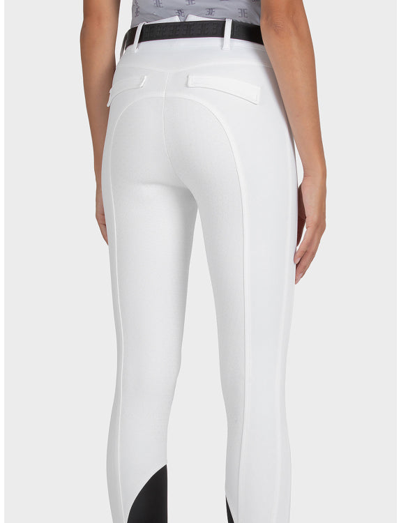 Pantalon Full Grip Taille Haute Blanc Pour Femme