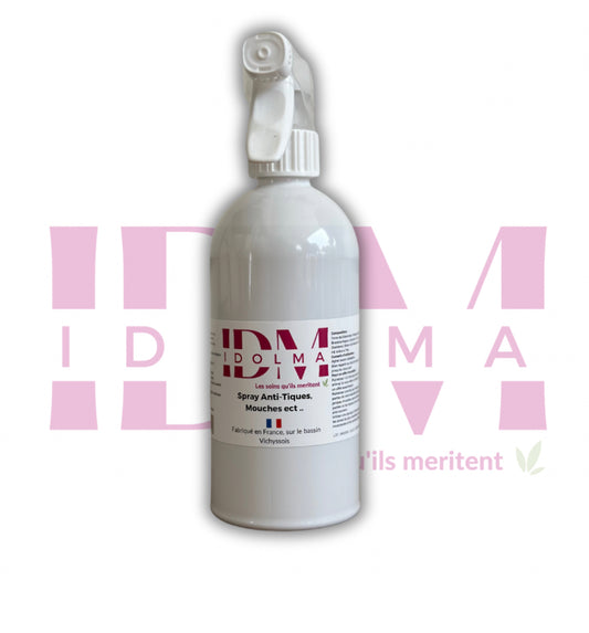 Spray Anti-Tiques & Mouche IDOLMA